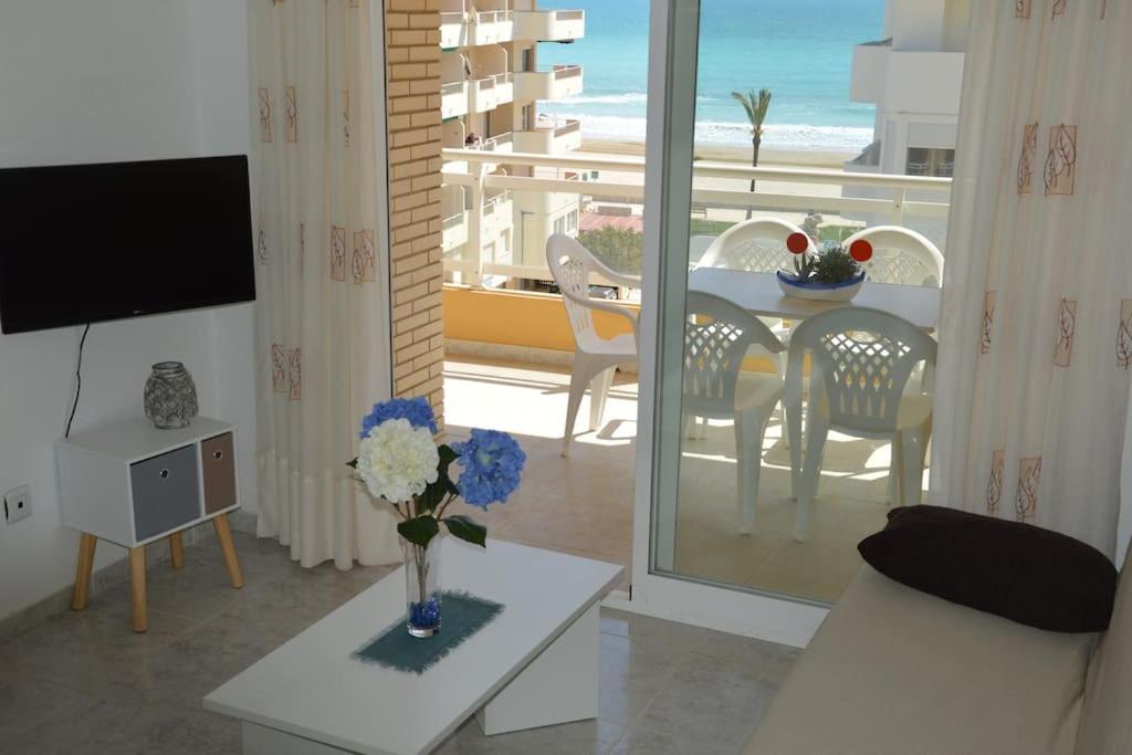 Apartamento Centrico En La Playa Con Piscina. Peñíscola Kültér fotó